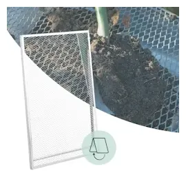 Relaxdays Durchwurfsieb 100 x 60 cm