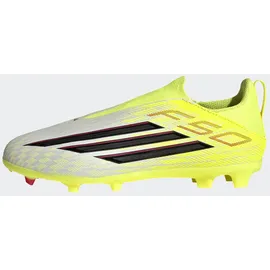 adidas F50 League Laceless FG/MG Team Solar Yellow 2 / Core Black / Lucid Red 32
