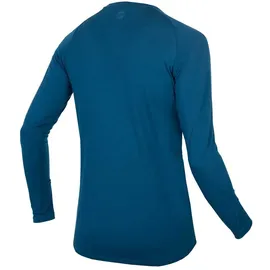 Endura BaaBaa Blend Langarm Baselayer blau M