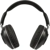 Trevi DJ 12E42 BT HiFi-Bluetooth-Kopfhörer mit MP3-Player von Micro-SD-Karte, eingebautem Mikrofon und Direkttaste für Telefonanrufe, AUX-Eingang, wiederaufladbarer Akku, Schwarz