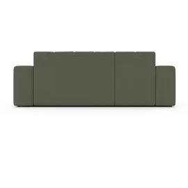 OTTO home Eckcouch Polyester 2-Sitzer Dunkelgrün
