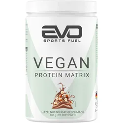 EVO Vegan Whey Protein Hazelnut-Nougat Pulver 800 g