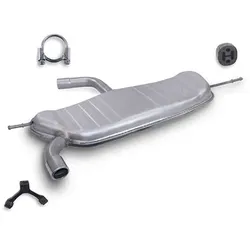 Atec Endschalldämpfer + Montagematerial für Audi