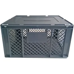 BRB XL Transportbox für Kleintiere/Katzen, LxBxH 600x400x320 mm, Boden geschlossen