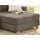 luma-home Ecksofa-Dauerschläfer, Braun, Taupe, Textil, 3-Sitzer, Füllung: Taschenfederkern, Ottomane links, L-Form, seitenverkehrt montierbar, Ottomane rechts, links montierbar,L-Form, 288x186 cm, Wohnzimmer, Sofas & Couches, Wohnlandschaften, Ecksofas