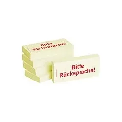 BIZSTIX Haftnotiz Bitte Rücksprache ge 1301010159 5ST