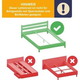 Beco Flex Motor Funk elektrisch verstellbar 90 x 200 cm