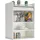 SIMMOB LUCKY Rollladenschrank 54 x 76,6 x 35,4 cm weiß