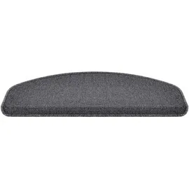 [en.casa] Stufenmatte 65 x 24 cm Dunkelgrau