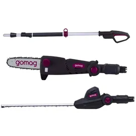 gomag GO-HHS410 Akku-Multifunktionsgerät 2in1 Heckenschere & Hochentaster