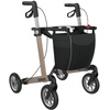 Server M Komfort Softrad Rollator champagner