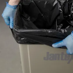 Gastronoble Jantex schwerbelastbare Müllbeutel schwarz 80L