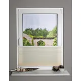 HOME WOHNIDEEN Schmidt Plissee Uni 40 x 130 cm Polyester Beige Creme 140 245