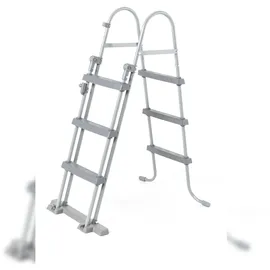 BESTWAY Steel Pro Max Frame Pool Set 366 x 100 cm rattanoptik inkl. Filterpumpe + Poolleiter