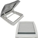MPK VisionStar M pro 2 getönte Klarglas Dachluke Dachfenster Dachhaube 40 x 40 cm signalweiß
