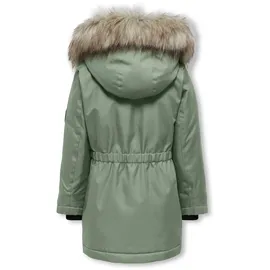 KIDS ONLY Kogiris Fur Parka OTW NOOS Grün 140