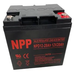 NPP Blei Akku AGM NPD 12-28 12V 28Ah zyklenfest