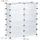 Relaxdays Schuhschrank 94 x 108 x 37 cm 12 Fächer transparent / transparent
