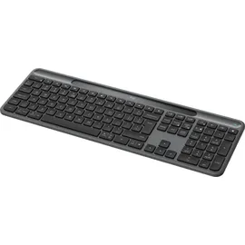 Logitech Slim Solar+ K980 Tastatur Universal RF Wireless + Bluetooth QWERTY UK International Graphit