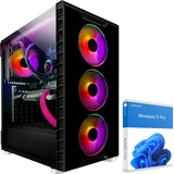 KRAFTPC High End Gaming-PC Intel Core i9 14900KF - GeForce RTX4060 Ti 8GB - 1TB M.2 NVMe SSD - 32GB DDR4 - Win11 - WLAN - Gamer PC Desktop PC Gaming