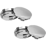 4 Stück Radnabenkappen,Nabendeckel 60mm,Radnabenabdeckung,ABS Radnabendeckel Felgendeckel für Auto Zubehör,Universal Radkappen,Nabenkappen für Vw BMW Mercedes Audi Skoda Alufelgen(OD 60mm ID 56mm)