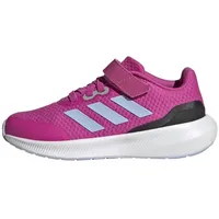 Adidas RunFalcon 3.0 Elastic Lace Top Strap Shoes Laufschuhe, Lucid Fuchsia/Blue Dawn/core Black, 38 EU