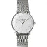 Junghans 27/3004.46 max bill Unisex-Armbanduhr Handaufzug mit Saphirglas
