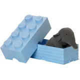 LEGO 8 Noppen 50 x 18 x 25 cm 1-tlg. hellblau