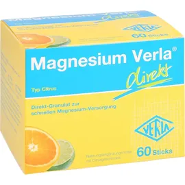 VERLA Magnesium Verla direkt Citrus Granulat 60 St.