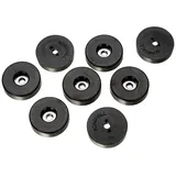 Adam Hall Hardware 4906 M8 AH - 8er Set Gummifuß 38 x 10 mm im Beutel