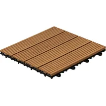 Home Deluxe WPC Bavaro teak 30 x 30 x 2,2 cm 9 St.