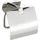 Wenko Toilettenpapierhalter Turbo-Loc Edelstahl mit Deckel Orea Shine