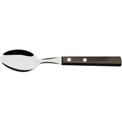Tramontina Teelöffel, 12-tlg. Set, Edelstahl, FSC-zertifizierter Holzgriff, rostfrei, spülmaschinenfest