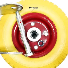 Wiltec Bockrollen Set 4x Ø258 x 7,8 cm