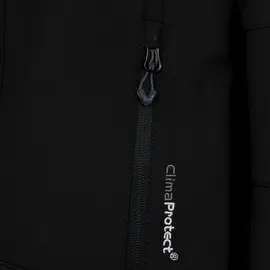 CMP Fix Hood 3a00094 Softshelljacke - Kinderjacke mit fester Kapuze, schwarz 140