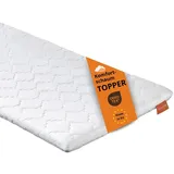 orthopädischer Komfortschaum Topper, 160 x 200 cm, für alle Matratzen und Betten, sleepling