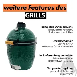 Big Green Egg Small inkl. Zubehör