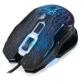 Logilink USB beleuchtete Gaming Maus schwarz (ID0137)