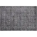 Beliani Teppich Esel Silber 160 x 230 cm