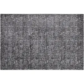 Beliani Teppich Esel Silber 160 x 230 cm