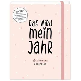 Grafik Werkstatt Das Original GmbH & Co. KG Schülerkalender 2026/2027 Rosa