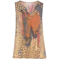 Buffalo Strandtop Damen animal bedruckt Gr.36/38