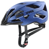 Uvex touring cc - leichter Allround-Helm für Damen und Herren - individuelle Größenanpassung - erweiterbar mit LED-Licht - blue mat)