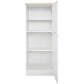 kochstation Seitenschrank KS-Wien 60 x 0 x 165 cm Weiß
