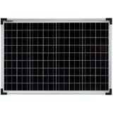 EnjoySolar enjoy solar Mono 50W 36V Monokristallin Solarmodul Solarpanel ideal für 24V Gartenhäuse Wohnmobil Caravan Boot(Mono 50W 36V)