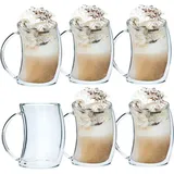 Intirilife Latte Macchiato Glas 0,2 l 6-tlg.