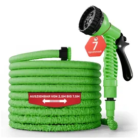 Foxx Flexibler Gartenschlauch 7,5 m grün