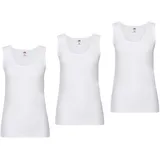 FRUIT OF THE LOOM Tanktop Weiß S