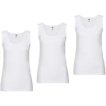 FRUIT OF THE LOOM Tanktop Weiß S