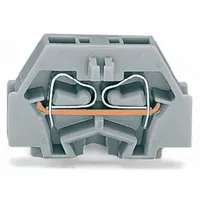 WAGO 260-311 Einzelklemme 5mm Zugfeder Belegung: L Grau